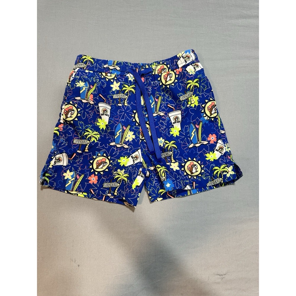 Buc-ee's Boy‎ Toddler Blue Swim Trunks 4T